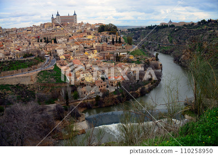 Tagus River Toledo, Spain 110258950