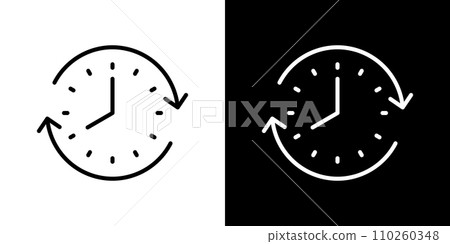 time control icon 110260348