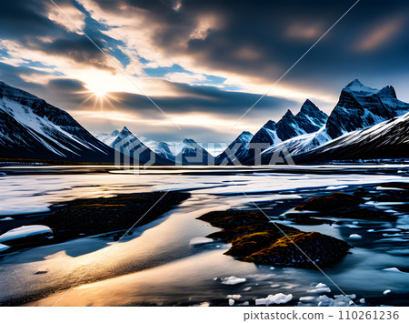 Cold precise intricate topnotch Arctic. 110261236