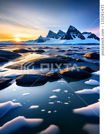 Arctic focus: detail quality sharpness excellence. 110261435