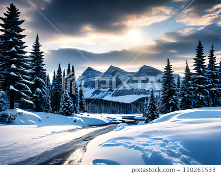 Cold precise intricate topnotch Arctic. 110261533