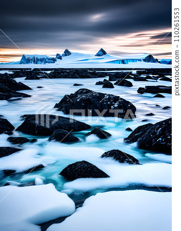 Antarctica: sharp focus highly detailed high quality. Antarctica: sharp focus highly detailed high quality. 110261553