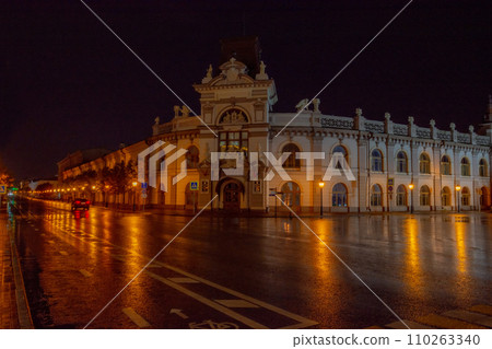 Night view of the Tatarstan Museum Night view of the Tatarstan Museum 110263340