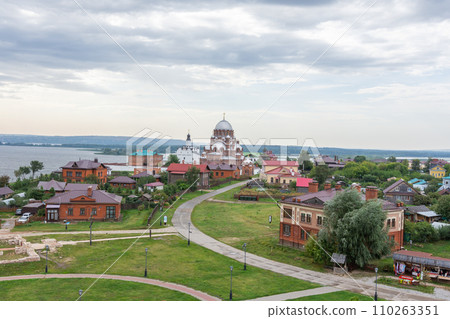 View of the Sorrow Cathedral in Sviyazhsk 110263351