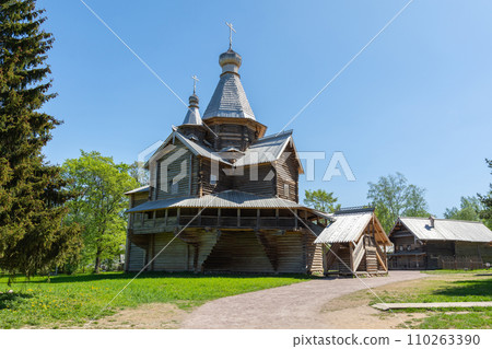 view of the Vitoslavlitsy Museum of Folk Wooden Architecture view of the Vitoslavlitsy Museum of Folk Wooden Architecture 110263390