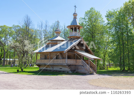 view of the Vitoslavlitsy Museum of Folk Wooden Architecture view of the Vitoslavlitsy Museum of Folk Wooden Architecture 110263393