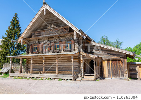 view of the Vitoslavlitsy Museum of Folk Wooden Architecture view of the Vitoslavlitsy Museum of Folk Wooden Architecture 110263394