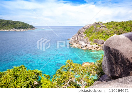 Beautiful landscape of the Similan Islands, Thailand 110264671