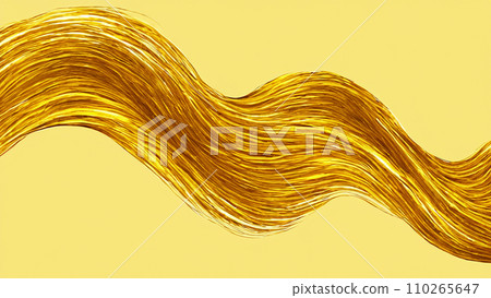 three-dimensional gold particle wave three-dimensional gold particle wave 110265647
