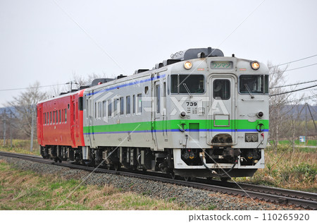 根室本線 新得十勝清水 JR 北海道 木葉 40-739+木葉 40-777（釧路） 110265920