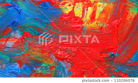 Abstract oil painting close-up Abstract oil painting close-up 110266076