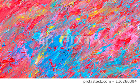 Abstract oil painting close-up Abstract oil painting close-up 110266394
