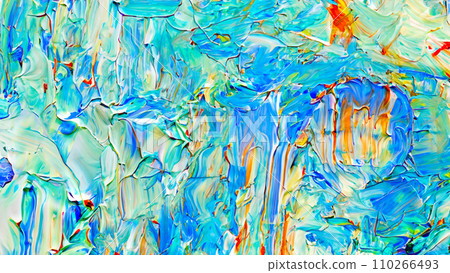 抽象油畫特寫 110266493