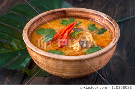 Tom Yum Soup 110268028