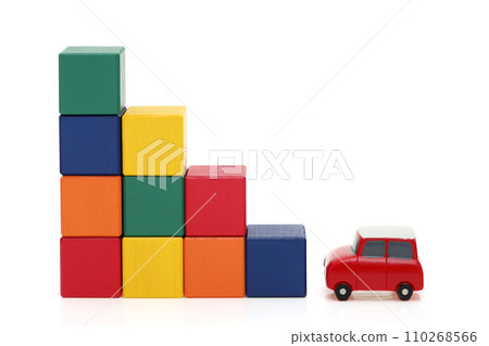 積木和汽車 積木和汽車 110268566