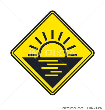 yellow dawn icon. yellow dawn icon. 110271397