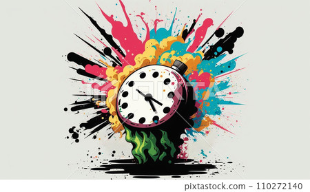 Time is money: The irresistible clock of fate: Time stands in the way 110272140