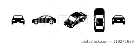 汽車圖標集 汽車圖標集 110272689