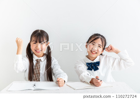 girl fist pumping girl fist pumping 110272724