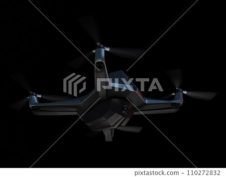 隱形無人機夜間飛行偵察 110272832