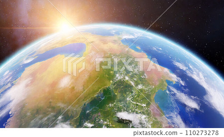 從太空看到的地球圖像 從太空看到的地球圖像 110273278