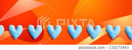 Appreciation theme with handmade heart cushions Appreciation theme with handmade heart cushions 110273463