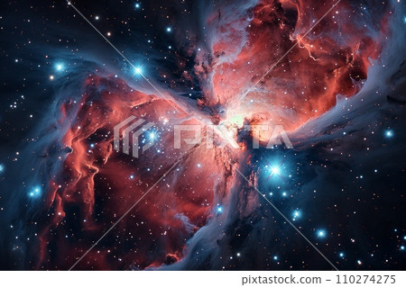 宇宙深處星系星際雲的創造AI影像67 宇宙深處星系星際雲的創造AI影像67 110274275
