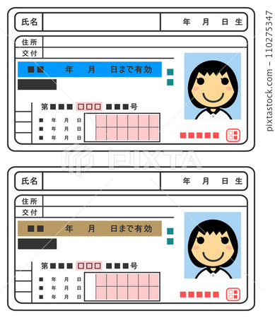 帶有照片的駕駛執照,可證明資格和技能 帶有照片的駕駛執照,可證明資格和技能 110275347