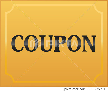 golden coupon background material 110275751