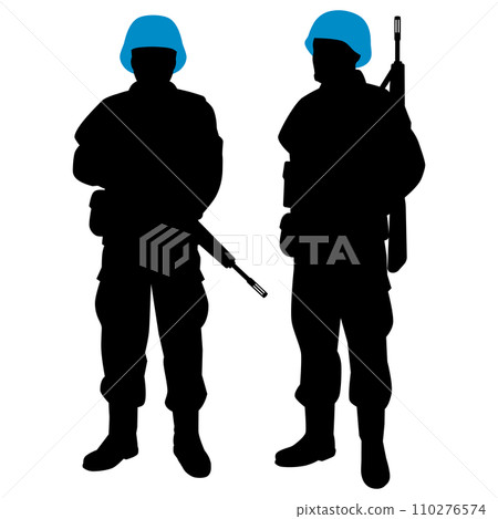 united nations soldier 110276574