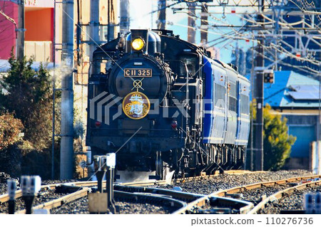 冬日的早晨…冒著白煙出發！！「SL大樹」C11-325 110276736