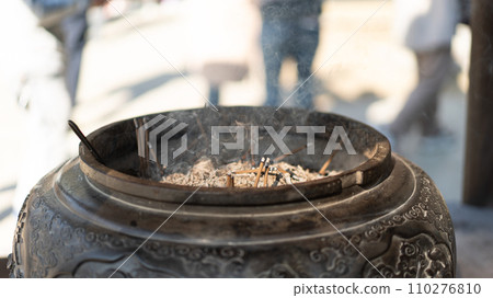 Japanese shrine incense burner Japanese shrine incense burner 110276810