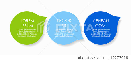 Infographic design template with place for your data. Vector illustration. 110277018