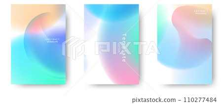 Beautiful template set design background in... - Stock Illustration ...