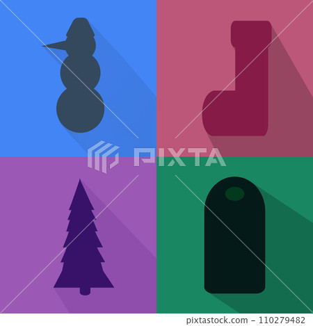 Set of graphic design elements  110279482