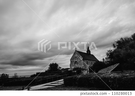 Coastal Sanctuary: Stone Church at Cap-Blanc-Nez Coastal Sanctuary: Stone Church at Cap-Blanc-Nez 110280013