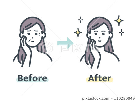 除皺前後 110280049