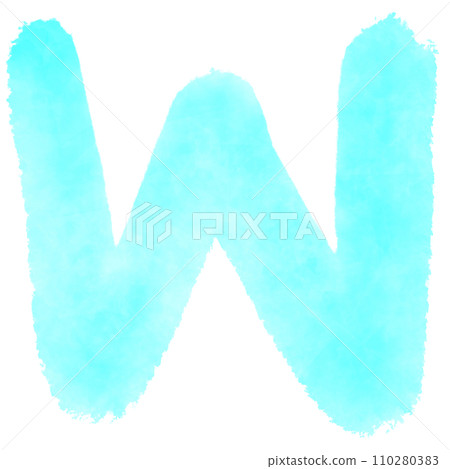 Letters w Letters w 110280383