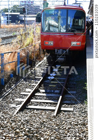 終點站停車場 名古屋鐵道豐川稻荷站 110281039