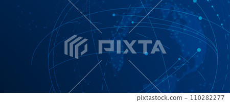 Modern cloud technology. Integrated digital web concept background Modern cloud technology. Integrated digital web concept background 110282277