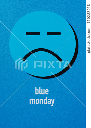 sad face and the text blue monday sad face and the text blue monday 110282938