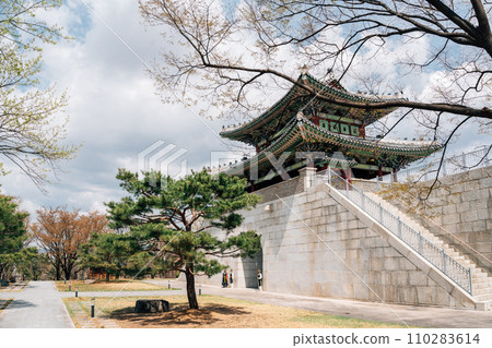 Yeongnam Jeilgwan Gate traditional architecture in Daegu, Korea 110283614