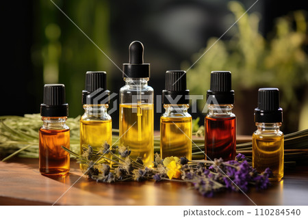 Essential oils in a small bottles Essential oils in a small bottles 110284540