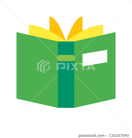 代表嗜好、閱讀和書籍的顏色風格圖標 110287040