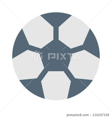 Color style icon representing sport, soccer 110287195