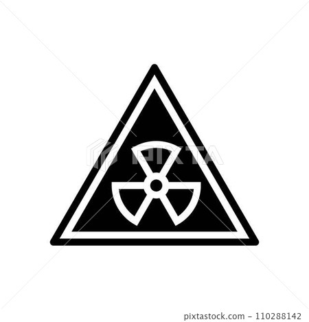 safety nuclear energy glyph icon vector illustration safety nuclear energy glyph icon vector illustration 110288142