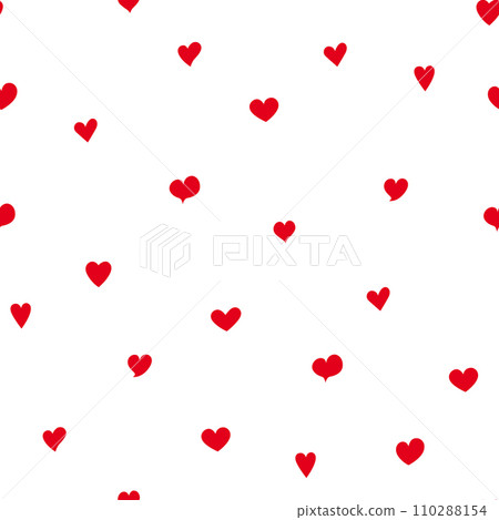 Vector seamless pattern with hearts Vector seamless pattern with hearts 110288154