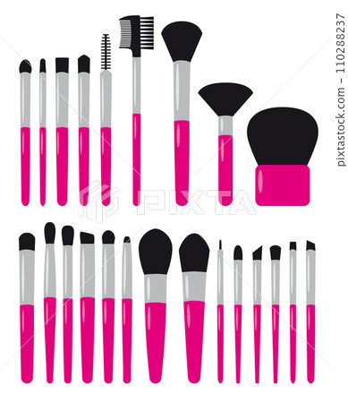 Makeup brush set 110288237