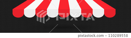 Store red and white canopy tent vector Store red and white canopy tent vector 110289558