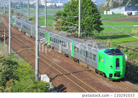 Kaikyo Line Kikonai-Shirai JR Hokkaido 789 series HE-205 formation (Hakodate) Super Shiratori Kaikyo Line Kikonai-Shirai JR Hokkaido 789 series HE-205 formation (Hakodate) Super Shiratori 110291033